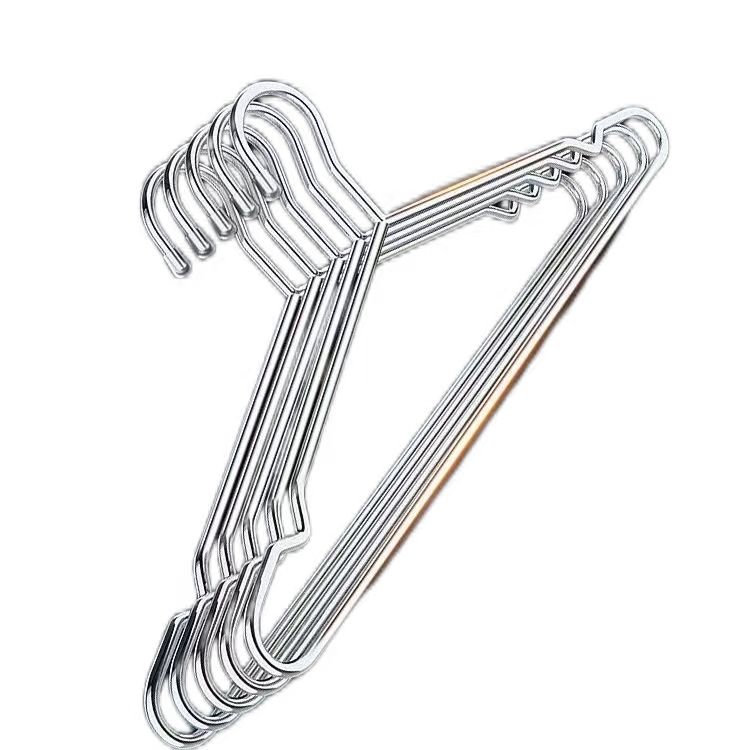 不锈钢衣架加厚加粗宿舍成人晾衣架家用挂架衣撑无痕衣架子晾晒